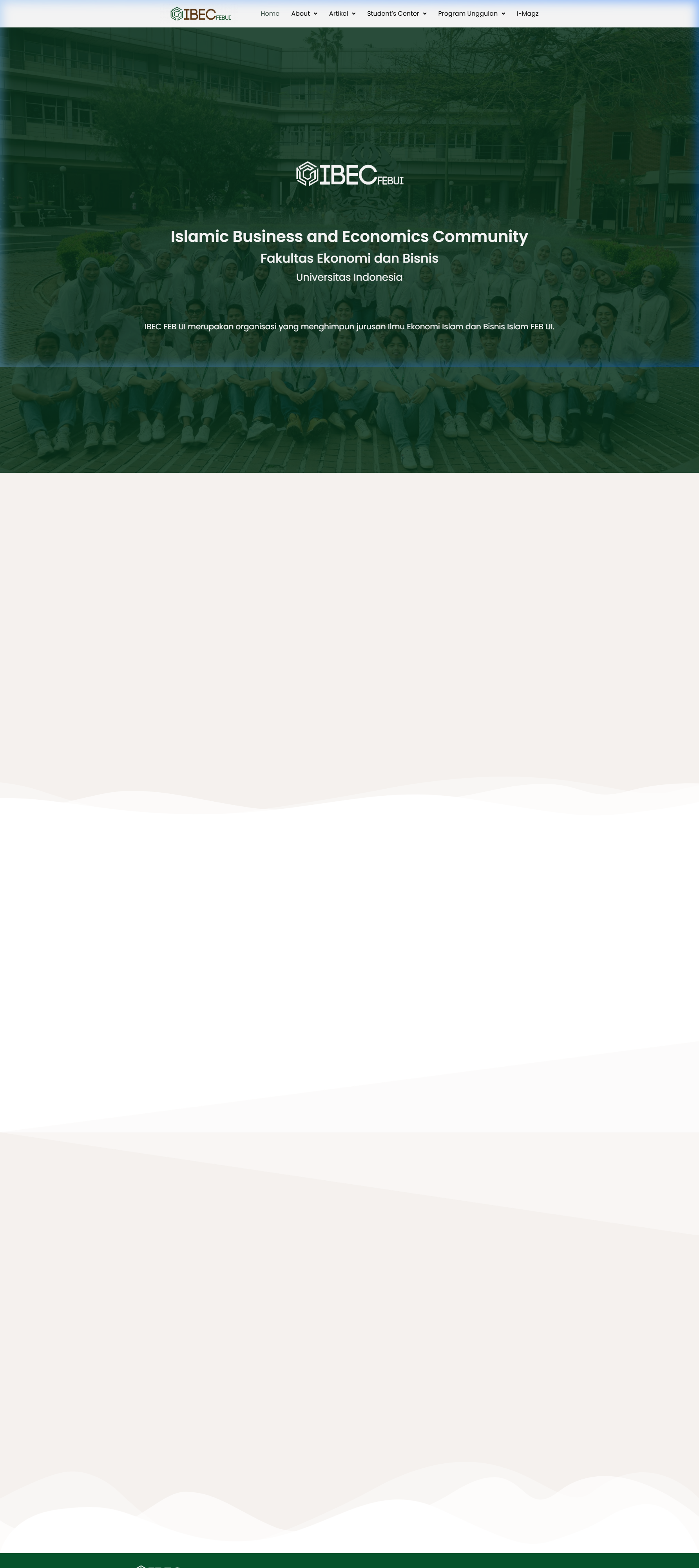 IBEC FEB UI Website